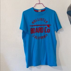 Blue Hollister shirt